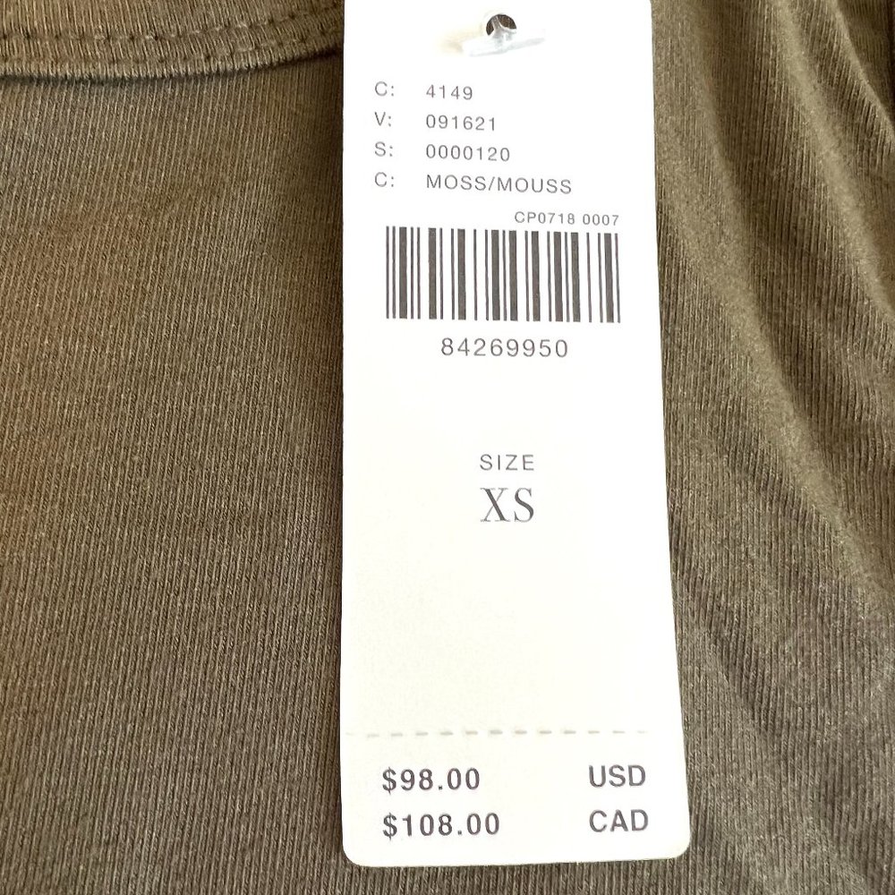 Daily Practice by Anthropologie Sleeveless Side-Ruched Dress NWT - Picture 12 of 12